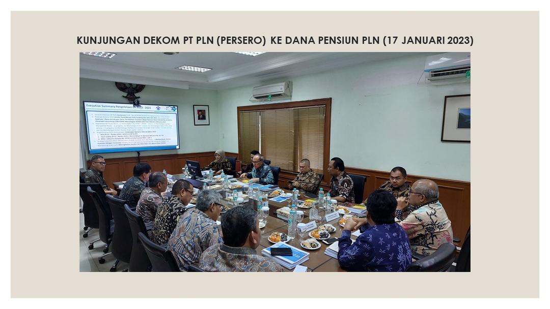 Kunjungan Dekom PT PLN - 17 Januari 2023